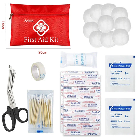 First Aid Kit 26-330 Piece All-Purpose Tactical Emergency Kit