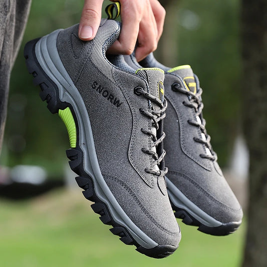 Durable Hiking Shoes for Men – Non-Slip Mountain Climbing Boots