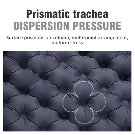 PACOONE Outdoor Camping Double Inflatable Mattress