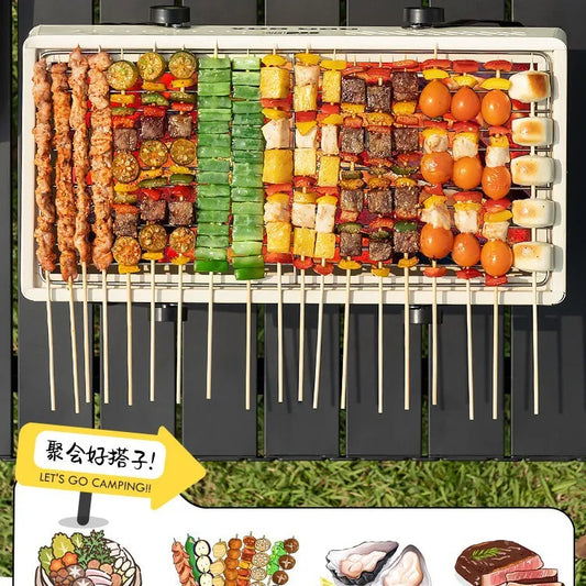 Portable BBQ Grill Stove – Ideal Outdoor Cooking Companion