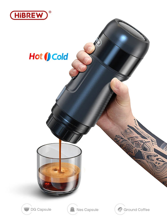 HiBREW Portable Coffee Machine – Your On-the-Go Espresso Solution