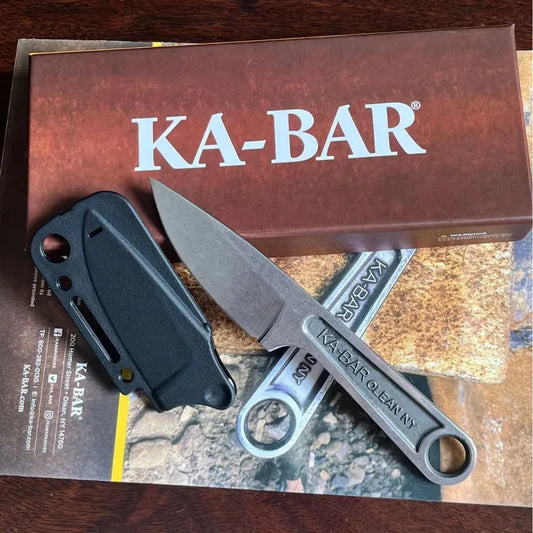 2025 New KB 1119 Straight Knife – Ultimate Wilderness Survival Tool