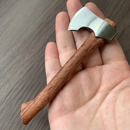 Stainless Steel Mini Mountain Axe – Compact Outdoor Camping Knife
