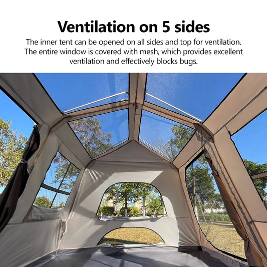 Sonuto Automatic Large Camping Tent – Ideal for Family Outdoor Adventures