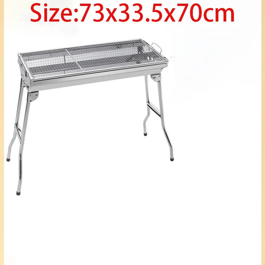 Folding Portable Charcoal Grill – Perfect for Outdoor Cooking Adventures