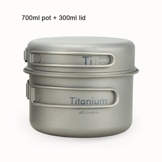 APG Ultralight Titanium Pan and Bowl Set – Perfect Cookware for Outdoor Enthusiasts