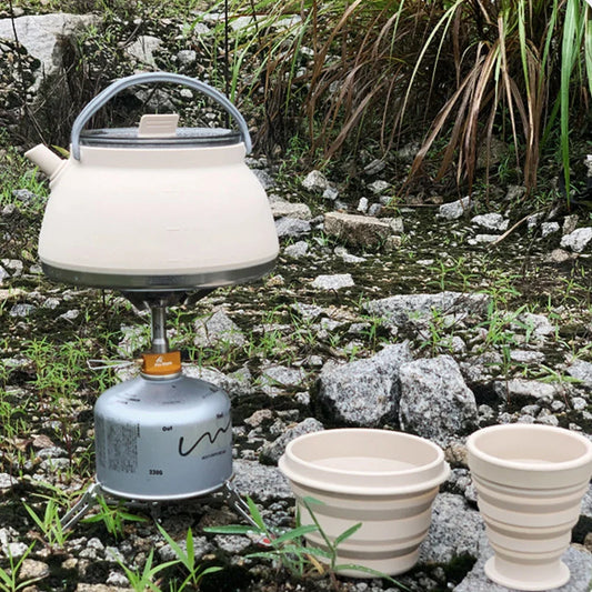 Portable Foldable Silicone Kettle for Outdoor Adventures