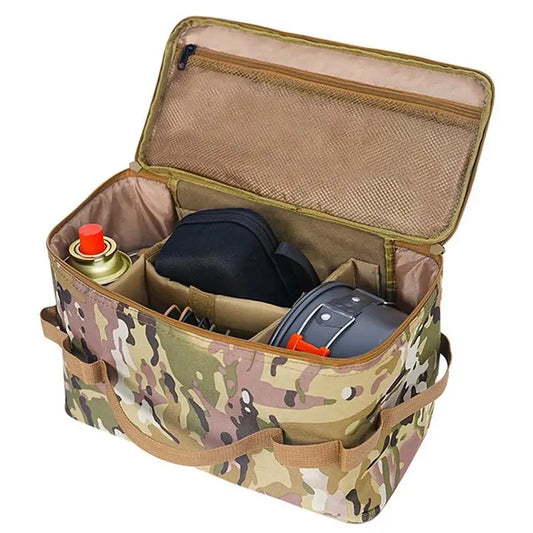 Portable Waterproof Utensil &amp; Seasoning Bag for Outdoor Adventures