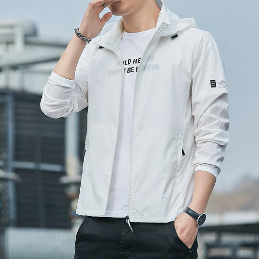 MINISO 2023 Summer Hooded Jacket – Quick Dry, Waterproof, Sun Protection