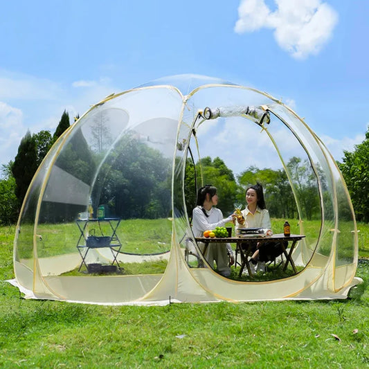 Outdoor Dome Starry Sky Tent – Transparent Camping for Stargazing